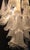 A 1970s Murano lamp, most like by AV Mazzega or La Murrina, both leading makers of this model "Petali" / "Calla". The...