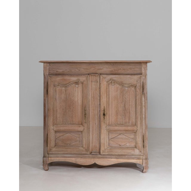 French 1850s French Louis XV Style Oak Armoire For Sale - Image 3 of 18