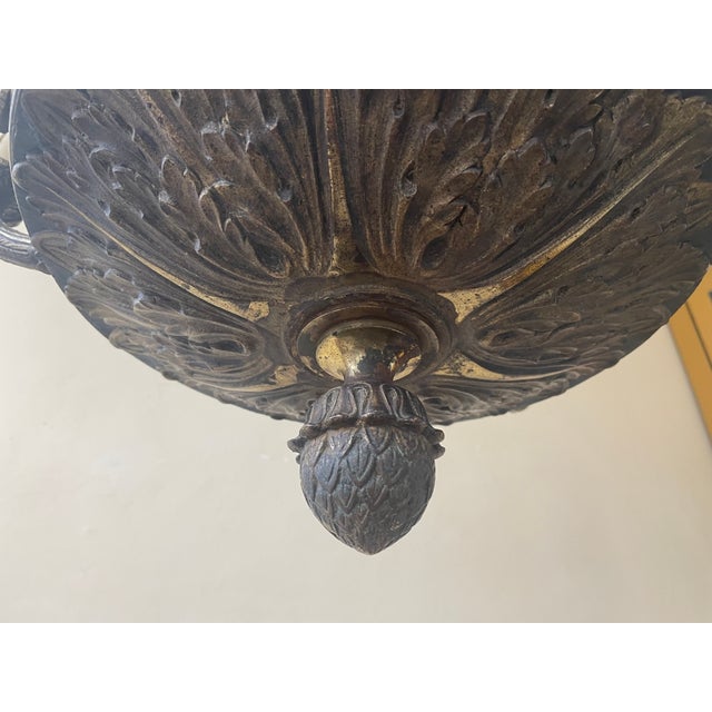 Antique French Pendant Lamp, 1800s For Sale - Image 17 of 18