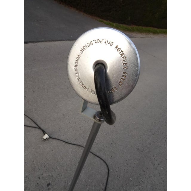 Metal Floor Lamp by John and Sylvia Reid for Rotaflex, 1960s For Sale - Image 7 of 15