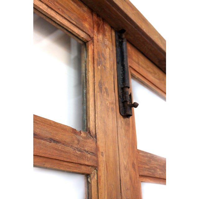 1940s Wide Glass Door - 6 Pane For Sale - Image 5 of 12