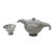 1990s Hand Thrown Tea Pot & 2 Sake Cups For Sale