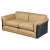 Brown Italian Leather Sofa by Vittorio Introini for Saporiti, 1970s For Sale - Image 8 of 8
