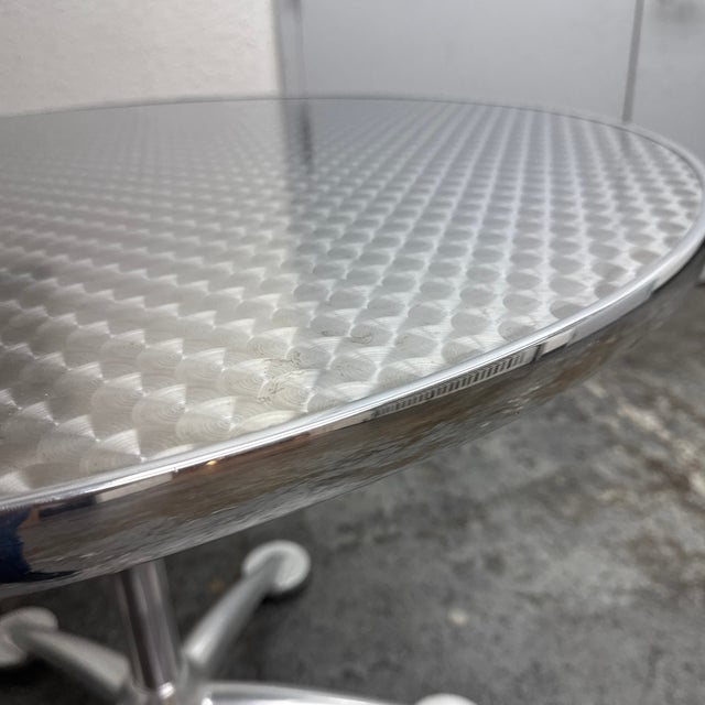 Jorge Pensi for Amat-3/Knoll International Aluminum Table | Chairish