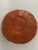 Brown Chocolate Moroccan Leather Pouf Cover For Sale - Image 6 of 9