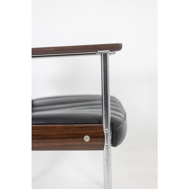 Metal Armchair by Sven Ivar Dysthe for Dokka, 1960s For Sale - Image 7 of 9
