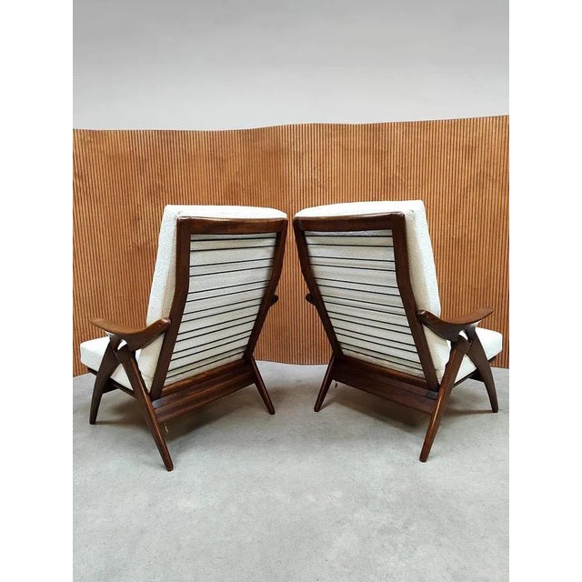 Vintage Dutch De Knoop Armchair from De Ster Gelderland, 1960s For Sale - Image 4 of 6