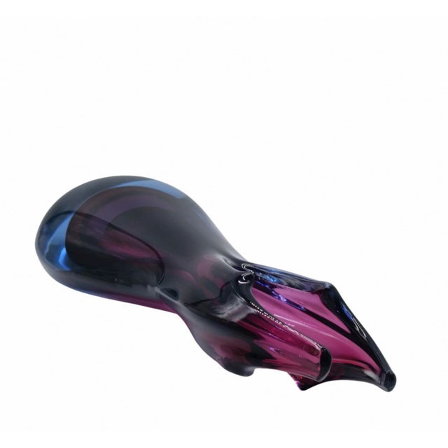 Submerged Murano Glass Vase by Flavio Poli for Seguso, Italy, 1960s For Sale - Image 6 of 9