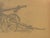 Piet Hein Eek Heinrich Pforr, Farmer at the Plow, Resting in the Field, Agriculture, 1920s, Pencil on Paper For Sale - Image 4 of 11