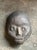 Bronze Vintage Hammered Z Bronze Death Mask Wall Sculpture For Sale - Image 8 of 12