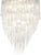 2020s Contemporary Elegant Clear "Tronchi" Murano Glass Chandelier in Venini Style For Sale - Image 5 of 6