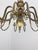 Ten-Light Liberty Brass Chandelier, 1950 For Sale - Image 4 of 10