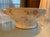 1920s Antique Limoges France Pink Roses Large Serving Bowl For Sale - Image 5 of 12