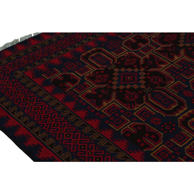 Hand knotted in wool, this 7x10 Baluch rug represents a new line of tribal carpets in the Modern Classics Collection by...