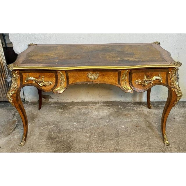 Brown 15th Century Style Desk For Sale - Image 8 of 8