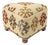 George Smith Style Kilim Upholstered Footstool For Sale