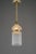 1920s Art Deco Pendant with Frosted Glass Shade, Vienna, Austria, 1920s For Sale - Image 5 of 12