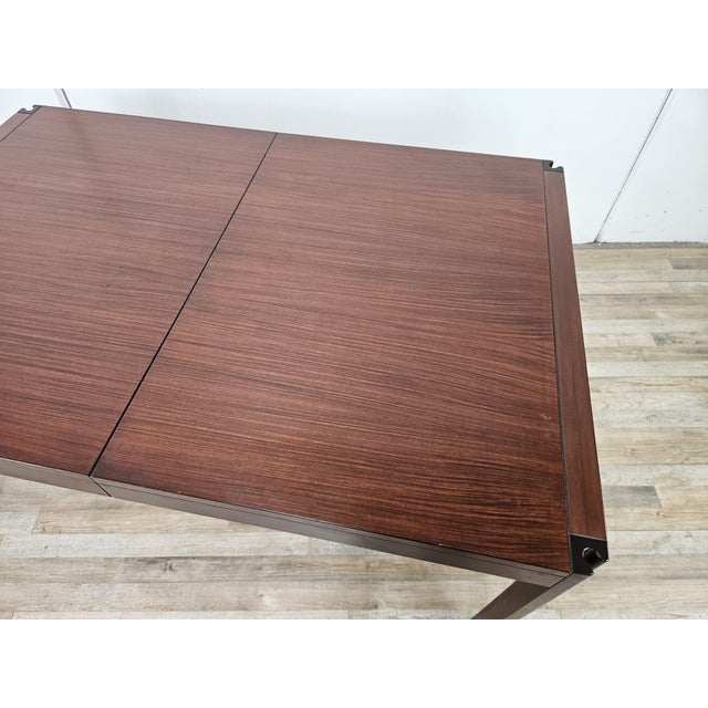 Wood Extendable 4D Dining Table by Angelo Mangiarotti for Molteni, 1970 For Sale - Image 7 of 18