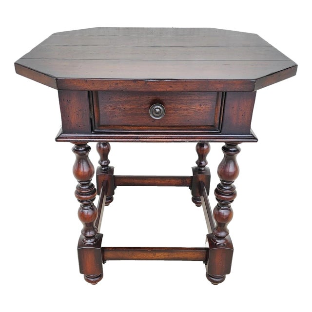 Vintage Lexington Palmer Home Collection Side Table For Sale