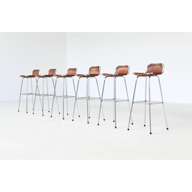 Charlotte Perriand Bar Stool by Charlotte Perriand for Les Arcs, France, 1960s For Sale - Image 4 of 18