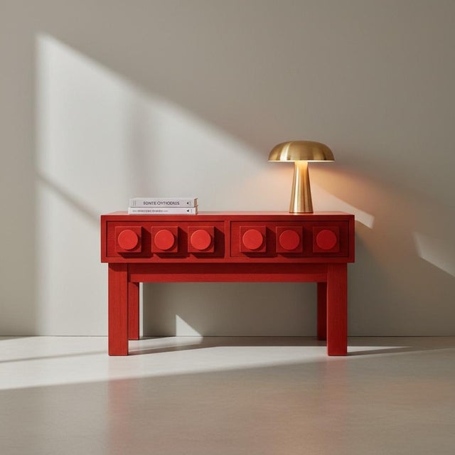 Hall set attributed to lars-göran nilsson & eva wrangel. scandinavia, 1960s. comprising a low chest of drawers and...