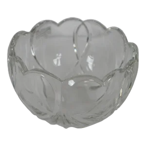 Vintage Waterford Marquis Crystal Cut Romance Heart Bowl Candy Dish, Signed Germany