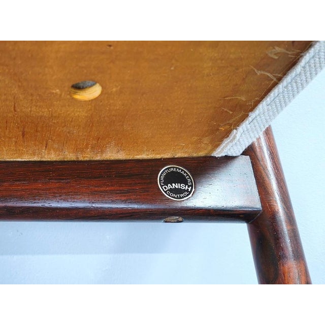 Danish Rosewood Ottoman from Spottrup, 1960s For Sale - Image 13 of 14