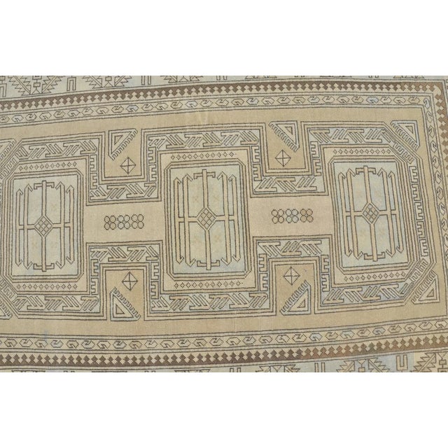 Small Oushak Turkish Carpet For Sale - Image 9 of 10
