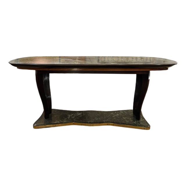 Mid-Century Modern Dining Table by Vittorio Dassi For Sale