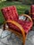 Mid 20th Century Restored Pretzel Sofa & Lounge Chair Set- 2 Pieces For Sale - Image 5 of 9