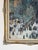 Vintage Impressionist Parisian Boulevard Landscape Oil on Canvas Painting, After Claude Monet For Sale - Image 9 of 13