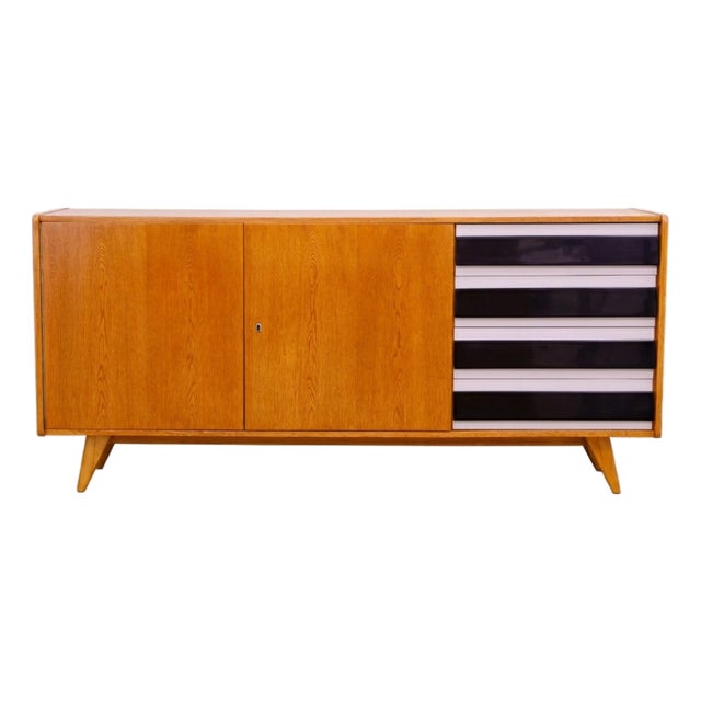 Mid-Century U-460 Sideboard by Jiri Jiroutek for Interior Praha, Czechoslovakia, 1960s For Sale