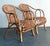 Vintage Boho Bent Rattan Lounge Chairs - A Pair For Sale - Image 12 of 12