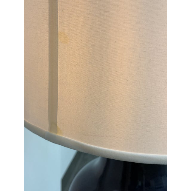 Barbara Cosgrove Cobalt Lapis Table Lamp For Sale - Image 10 of 12