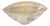 Artistic Accents Iridescent White Swirl Art Glass Oval Bowl For Sale