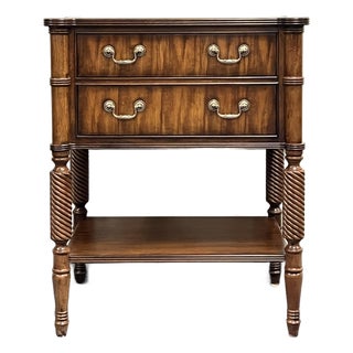 Ethan Allen Mahogany Melville Nightstand For Sale