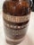 Wood Antique Handcrafted Mother-of-Pearl Inlaid Heavy Wood Vase. 12 in/30.5 Cm For Sale - Image 7 of 12