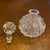 Mid-Century Modern Vintage Tiffany & Co. "Rock Cut" Crystal Perfume Bottle With Stopper - Signed For Sale - Image 3 of 5