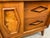Unique Mid-Century Walnut & Burl Diamond Front Night Stands For Sale - Image 9 of 15
