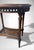 Early 20th Century Neoclassical Italian Walnut Side Table With Marble Top and Vienna Straw Shelf For Sale - Image 11 of 18