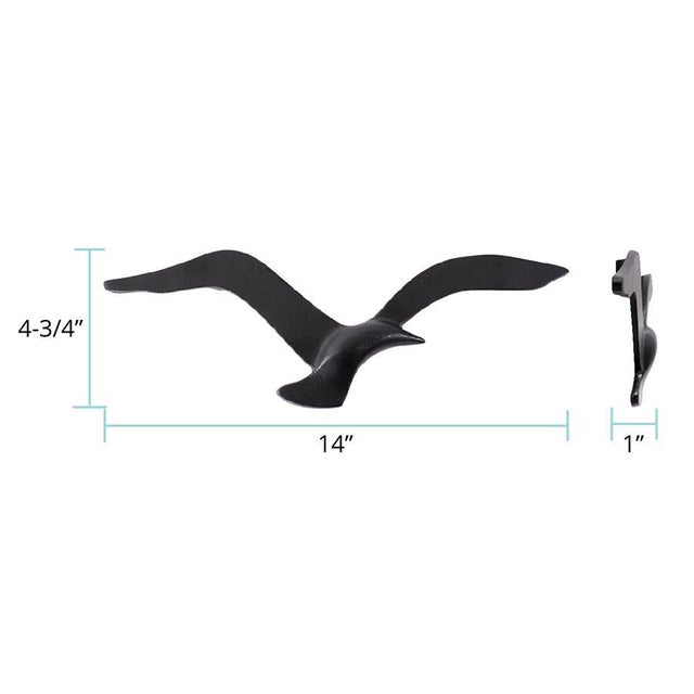 Black Hedren Wall Sculpture For Sale - Image 8 of 8