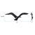 Black Hedren Wall Sculpture For Sale - Image 8 of 8
