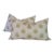 Anna French Millford Lumbar Pillows in Pink & Green For Sale