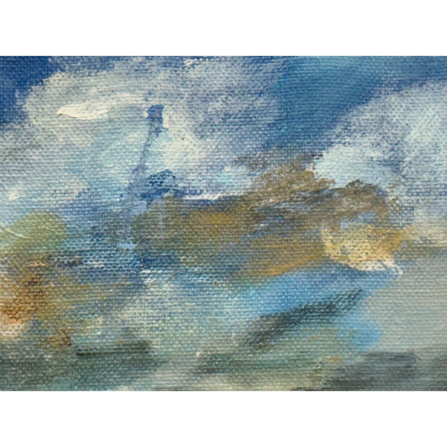 B. Bergman Acrylic on Canvas Boat Nautical Painting, Circa 1983 For Sale - Image 10 of 12