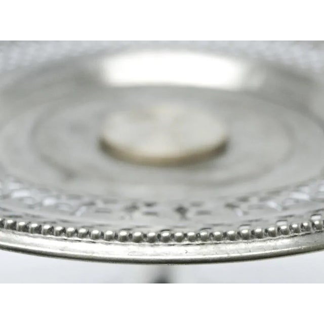 Polish Biedermeier Bowl on Stand by Henniger, 1850s For Sale - Image 4 of 11