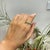 Carat&Her Emerald & Diamond Wing Engagement Ring in Sterling Silver, Size 7 For Sale - Image 9 of 13
