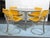 Vintage Space Age Dinner Table and Chairs in the style of Gastone Rinaldi, 1960s, Set of 5 For Sale - Image 12 of 15