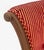 Red Louis XVI Style Upholstered Dining Chairs, 4 For Sale - Image 8 of 9