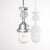Industrial Explosion Proof Pendant Light with Glass Domes, 1960s For Sale - Image 4 of 12