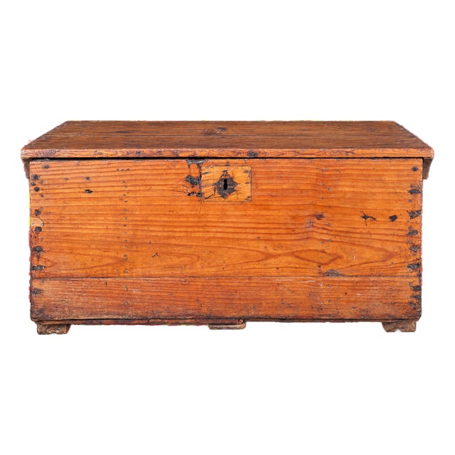 Primitive 1800’s Carpenter’s Tool Chest For Sale